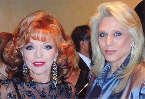 Badiene and Joan Collins