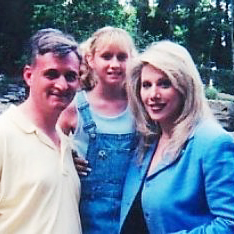 Bay, Josie and Rob Andrews