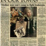 Mother Uses Son's Song to Fight Leukemia - Courier Post - March 26, 1998